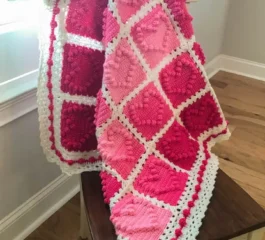 Heart and Soul Crochet Blanket – Free Pattern