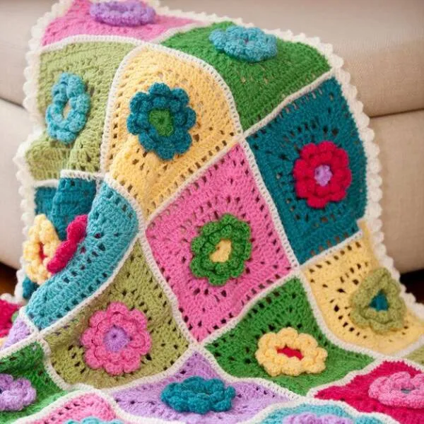 Field of Dreams – Crochet Blanket