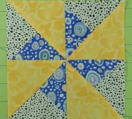 Double Pinwheel Quilt Block – Free Pattern