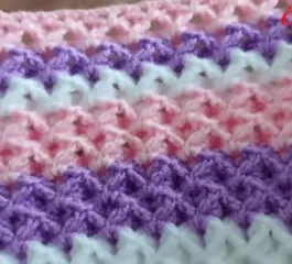 Crochet Blanket Shawl Scarf – Free Pattern