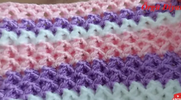 Crochet Blanket Shawl Scarf – Free Pattern