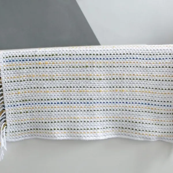 Woven Crochet Baby Blanket – Free Pattern