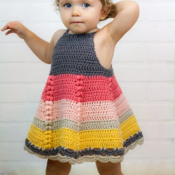 Toddler Dress – Free Crochet Pattern