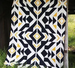 Bravo Indigo Quilt Pattern