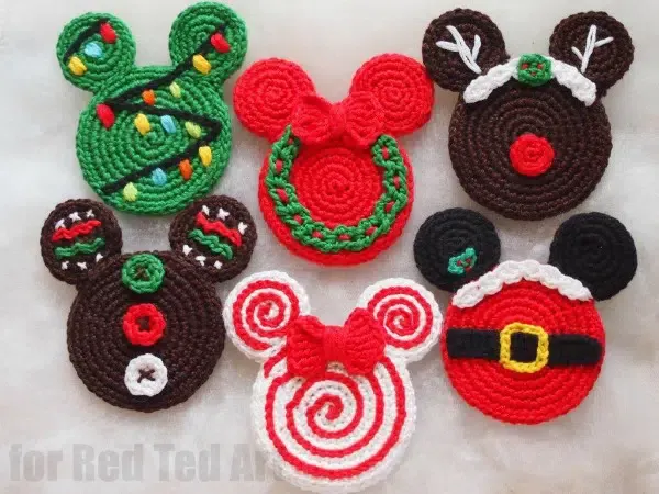 Mickey Mouse Ornament – A Crochet Pattern