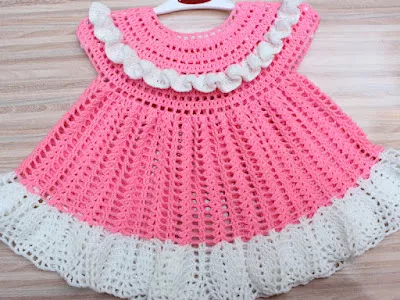 Baby Pineapple Frock Dress – Lu crochet