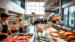 talhante, padeiro, peixeiro, Intermarché, setor